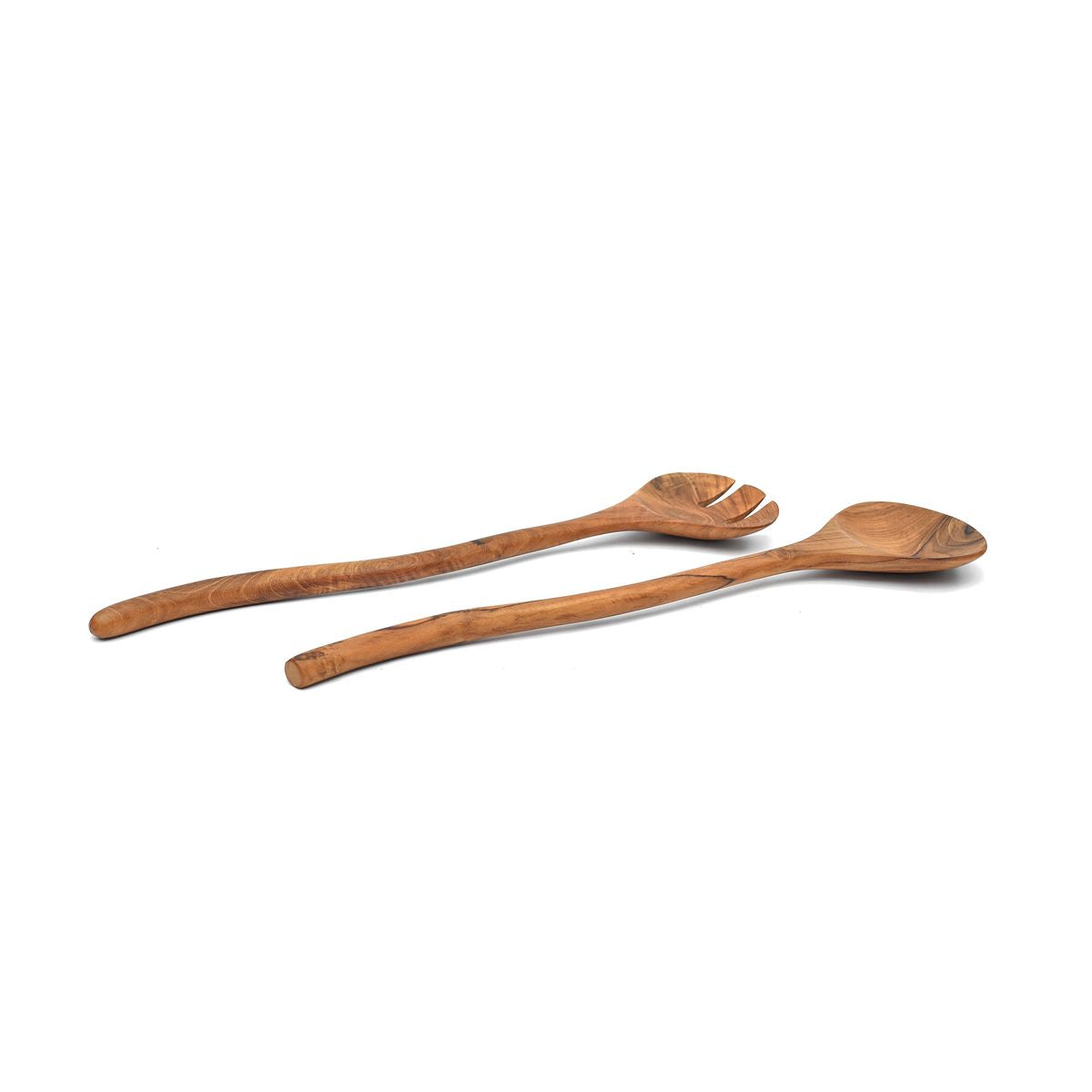 Salatbesteck aus Teakholz – Elegant & Praktisch (36 cm x 9,5 cm)